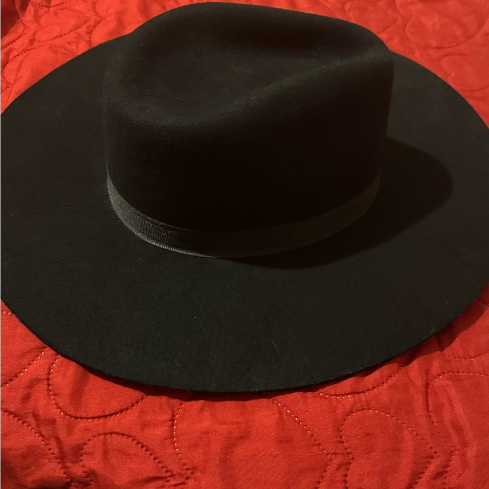 Charlie Horse Black Wide-Brim Hat - Picture 3 of 10